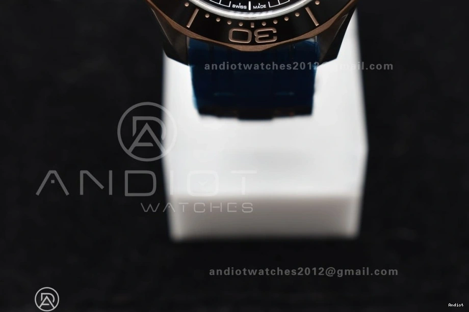 Seamaster A8800 Edition Bracelet Dial on Diver Black SS 1:1 VSF RG Best Ceramic 300M SS Black 1125